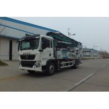 河南森源33米泵車價格  豪沃底盤33米泵車